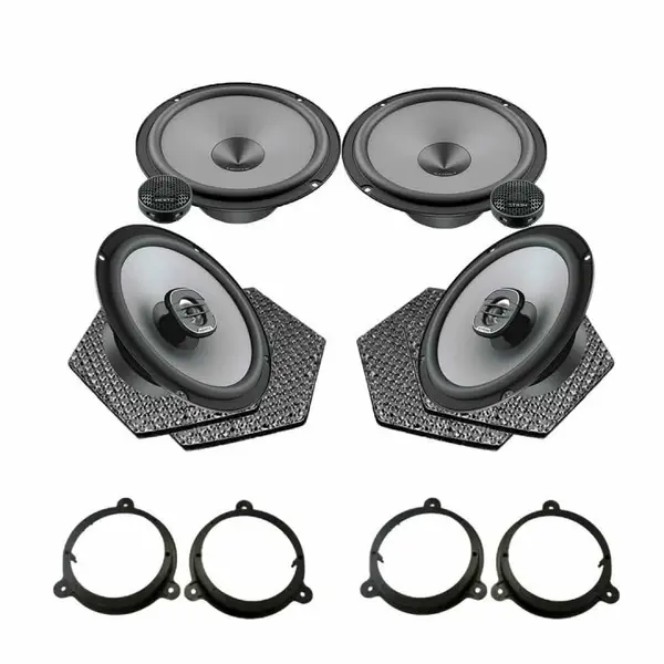 Pachet difuzoare auto Hertz Uno dedicat Renault Clio 2019-, RMS 75W