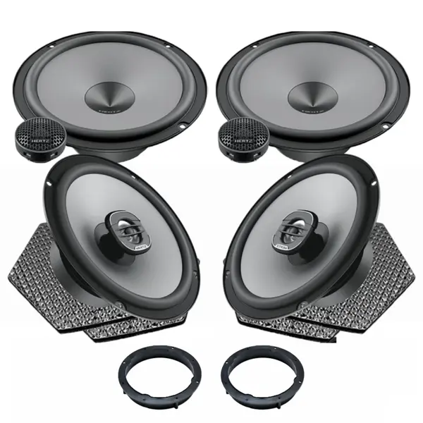 Pachet difuzoare auto Hertz Uno dedicat Skoda Rapid 2012-, RMS 75W