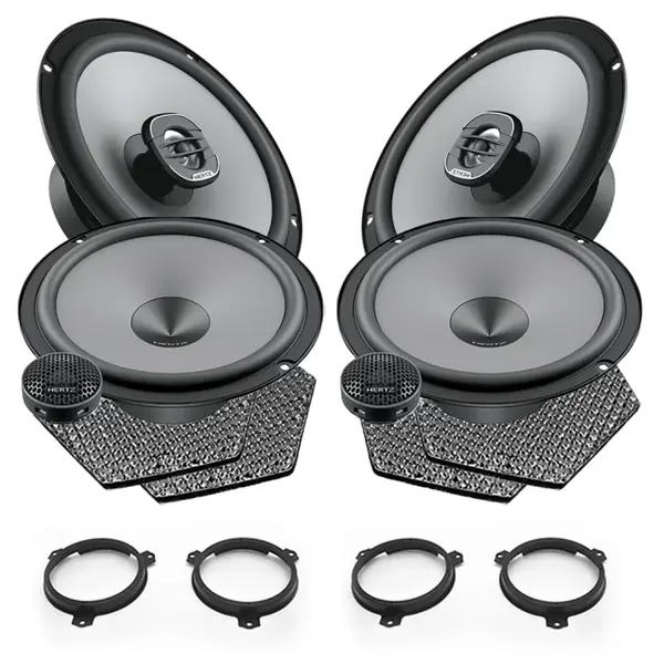 Pachet difuzoare auto Hertz Uno dedicat Toyota CH-R 2016-, RMS 75W