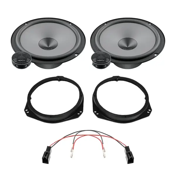 Pachet difuzoare auto Hertz Uno dedicat usi fata Alfa Romeo Giulia, RMS 75 W