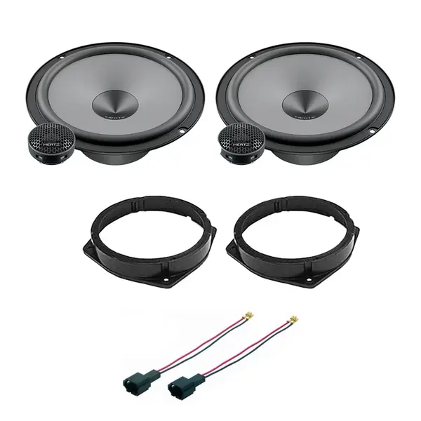 Pachet difuzoare auto Hertz Uno dedicat usi fata Alfa Romeo 159, RMS 75 W