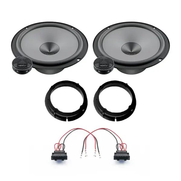 Pachet difuzoare auto Hertz Uno dedicat usi fata Audi A2 2000-2005, RMS 75 W