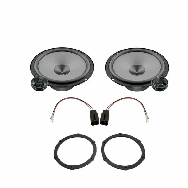 Pachet difuzoare auto Hertz Uno dedicat usi fata Peugeot 208 2019-, RMS 75W