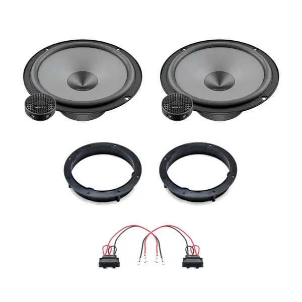 Pachet difuzoare auto Hertz Uno dedicat usi fata Volkswagen UP 2011-, RMS 75W