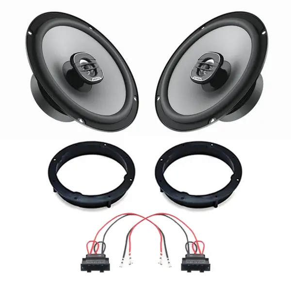 Pachet difuzoare auto Hertz Uno dedicat usi spate Skoda Fabia 2014-2021, RMS 55W