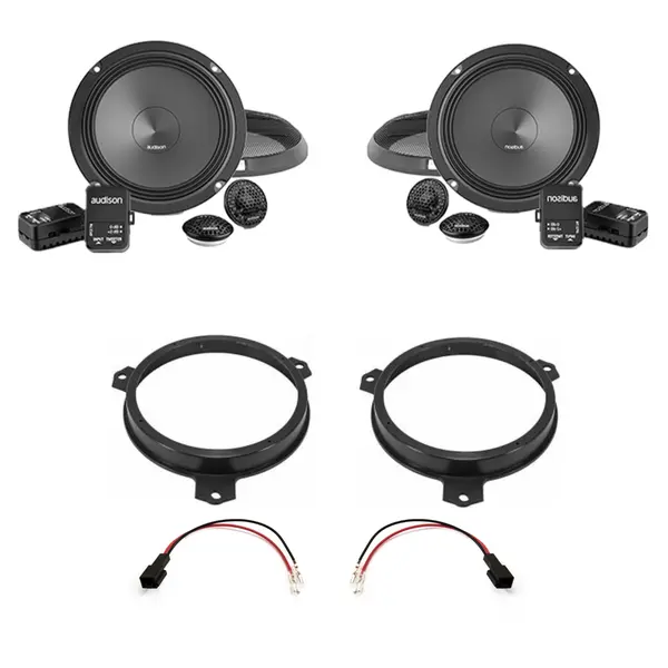 Pachet difuzoare auto usi Fata Toyota Yaris 2021-2023 Audison Prima 100 W
