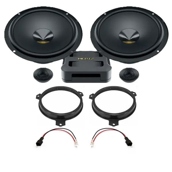 Pachet Difuzoare Auto usi Fata Toyota Yaris Cross 2021-2023 Hertz Dieci Pro 80 W