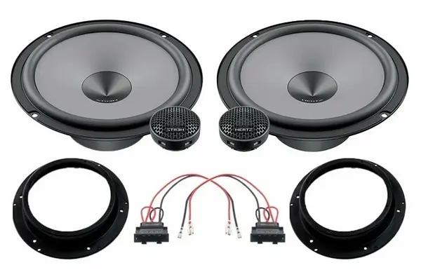 Pachet difuzoare Hertz Uno dedicate usi fata Volkswagen Golf V (2003 - 2009)