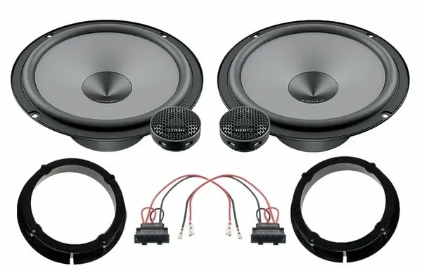 Pachet difuzoare Hertz Uno dedicate usi fata Volkswagen Golf IV (1998 - 2004)