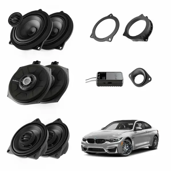 Pachet difuzoare PlugPlay Audison dedicate BMW K4E X4M A4E