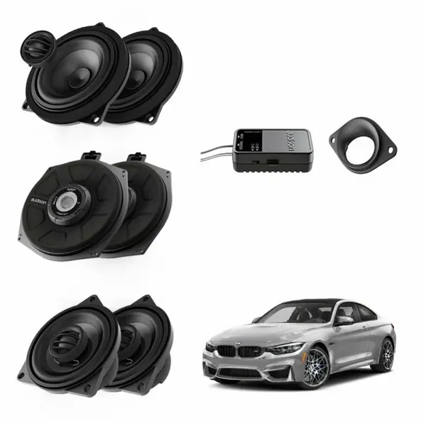 Pachet difuzoare PlugPlay Audison dedicate BMW K4E X4M