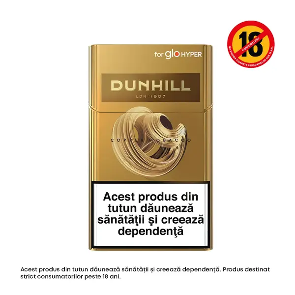 Pachet Dunhill designed for glo Copper Tobacco (20 sticks)
