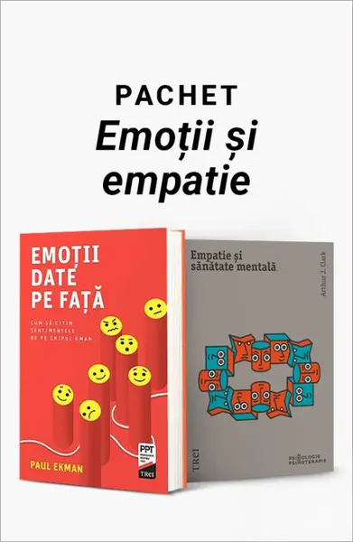Pachet Emoții și empatie. Emoţii date pe faţă/Empatie și sănătate mentală - Paul Ekman