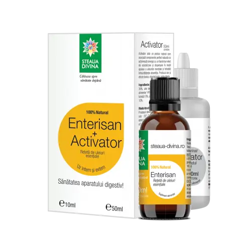 Pachet Enterisan 10ml + Activator 50ml, Steaua Divina
