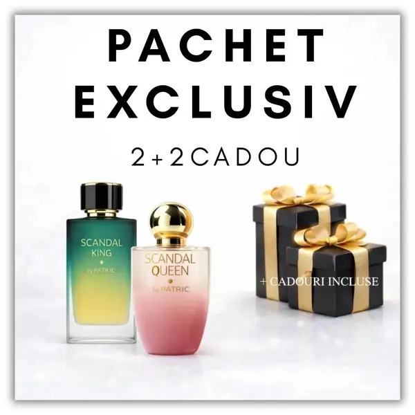 Pachet EXCLUSIV: Scandal Queen + Scandal King + 2 parfumuri CADOU ?