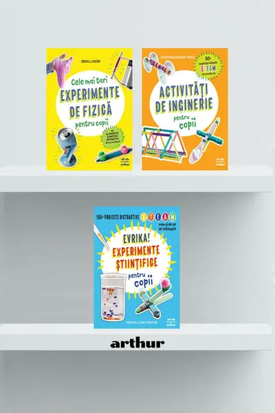 Pachet Experimente și activități pentru copii 3 volume - Christina Herkert Schul, ...