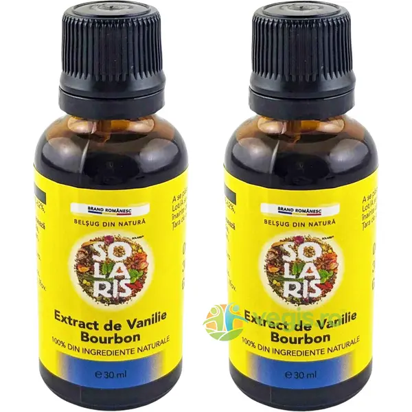Pachet Extract de Vanilie Bourbon 30ml+30ml