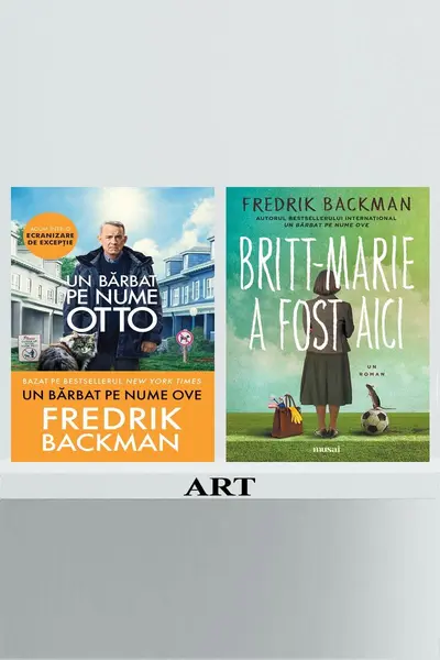 Pachet F. Backman 2 volume (Ove | ediție tie-in, Britt-Marie) - Fredrik Backman