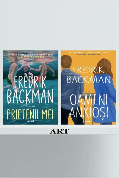 Pachet F. Backman (Prietenii mei, Oameni anxioși) - Fredrik Backman