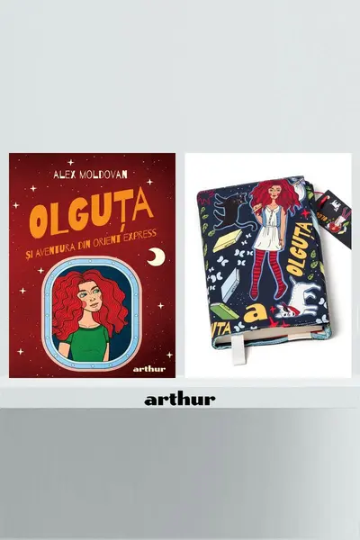 Pachet fan Olguța (Aventura din Orient Express și husă cu semn de carte)