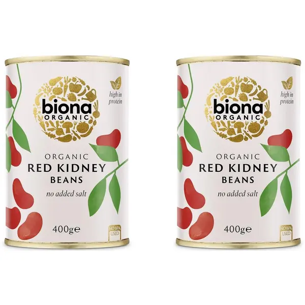 Pachet Fasole Rosie Kidney Ecologica/Bio 400g + 400g