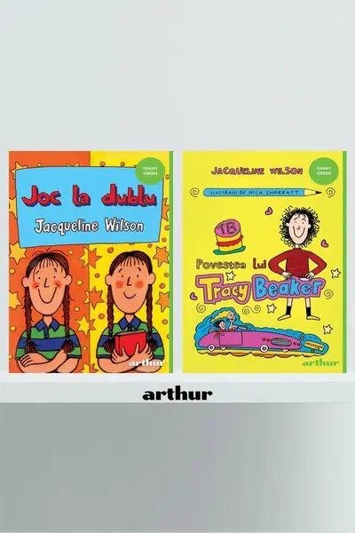 Pachet Funny Green (Joc la dublu, Tracy Beaker) - Jacqueline Wilson