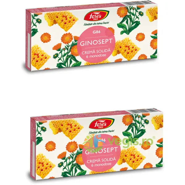 Pachet Ginosept (G86) Crema Solida 6 + 6 monodoze