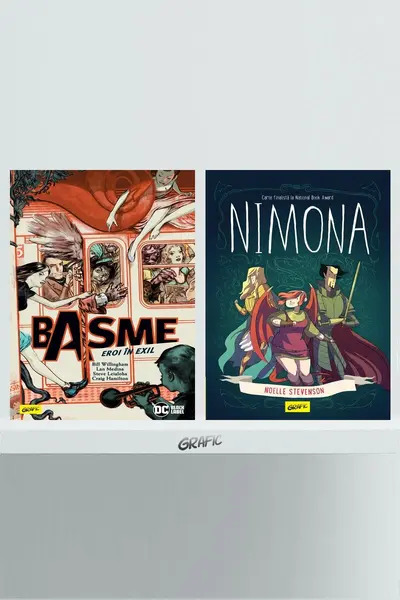 Pachet Grafic (Nimona, Eroi în exil)