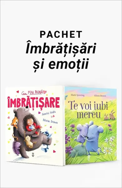 Pachet Îmbrățișări și emoții. Cea mai bună îmbrățișare/Te voi iubi mereu - Smriti Halls