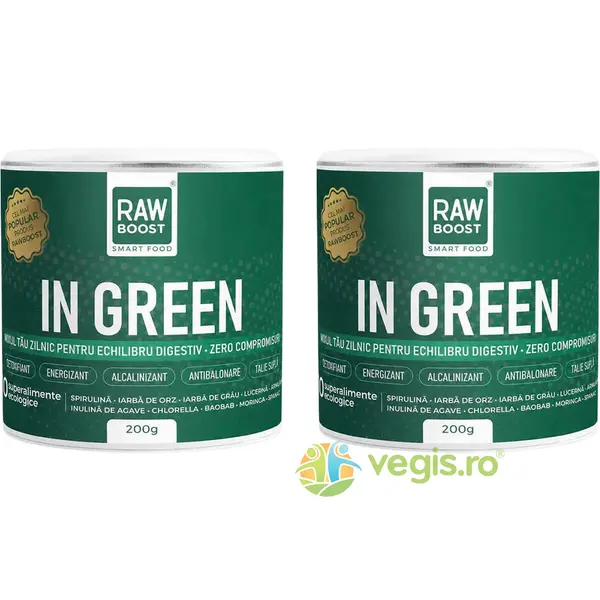 Pachet In Green Mix Verde Ecologic/Bio 2x200g
