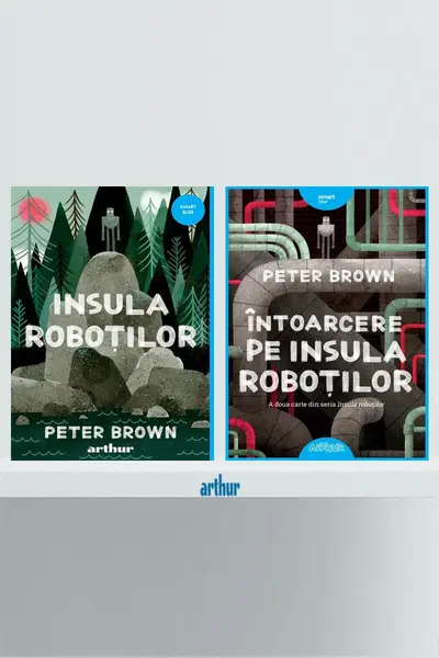 Pachet Insula roboților 2 volume - Peter Brown