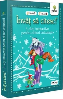 Pachet Invat sa citesc! 5 carti interactive pentru cititori entuziasti/***