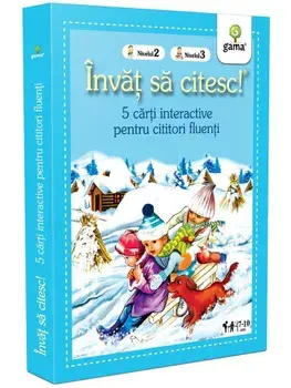 Pachet Invat sa citesc! 5 carti interactive pentru cititori fluenti. Nivelul 2. Nivelul 3/***