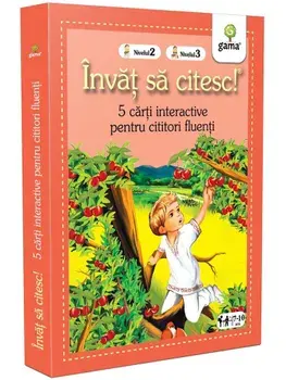 Pachet Invat sa citesc! 5 carti interactive pentru cititorii fluenti/***