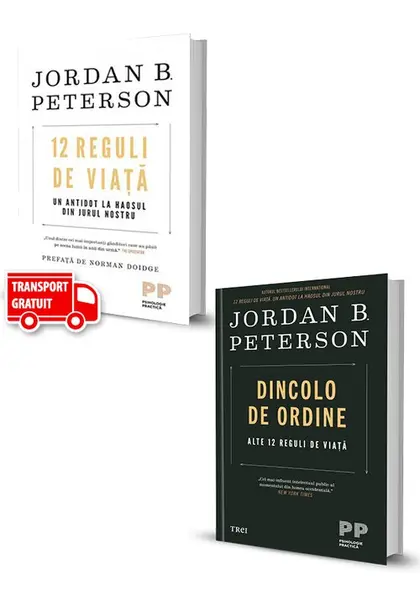 Pachet Jordan B. Peterson. Set 2 carti