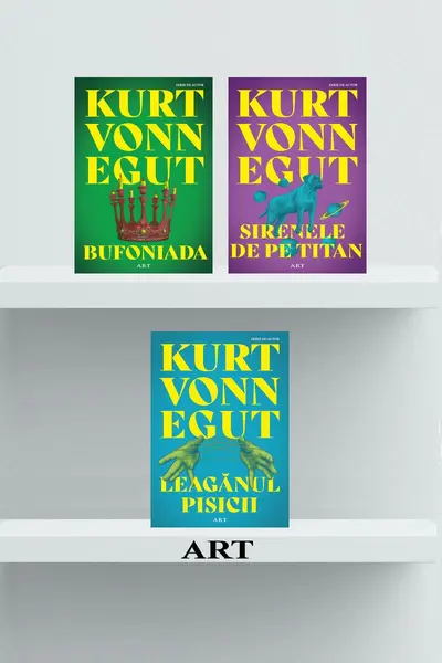 Pachet Kurt Vonnegut (Bufoniada, Leagănul pisicii, Sirenele) - Kurt Vonnegut