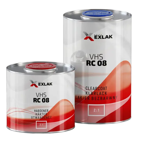 Pachet Lac+intaritor EXLAK VHS RC 08 1L+0.5L