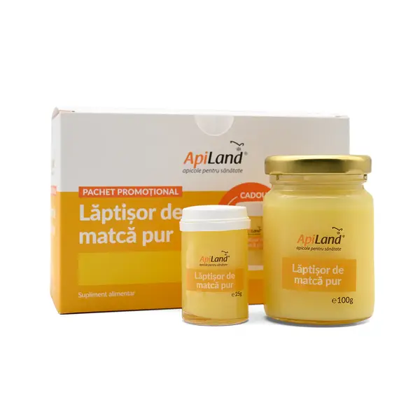 Pachet Lăptişor de matcă PUR convențional 100g + 25g GRATIS - Default Title