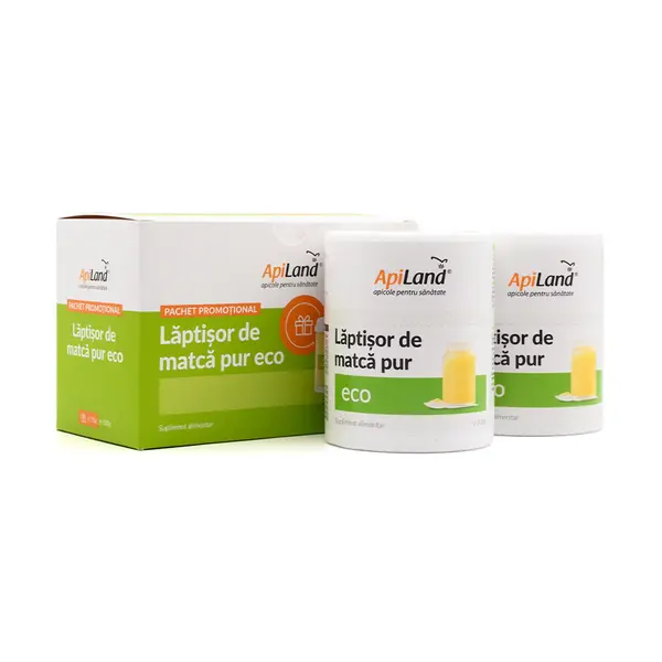 Pachet Lăptișor de matcă pur ECO 100g + 25g GRATIS - Default Title