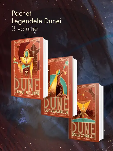 Pachet Legendele Dunei 3 vol