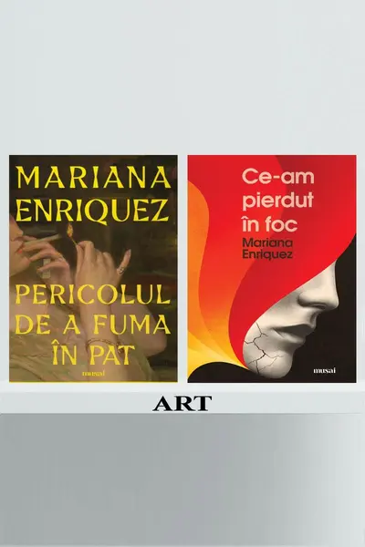 Pachet M. Enriquez (Pericolul de a fuma în pat, ce-am pierdut în foc) - Mariana Enriquez