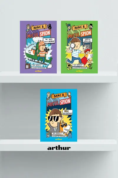 Pachet Mac B. Micul Spion 3 volume - Mac Barnett