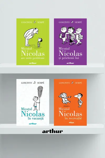 Pachet Micuțul Nicolas (4 volume)