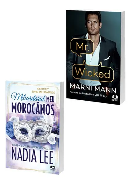 Pachet Miliardarul meu morocanos + Mr. Wicked. Set 2 carti