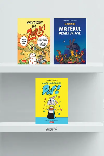 Pachet miniGrafic românesc (Găinării, Zburlici, Puf) - Alexandra Goldillo, Sandu ...