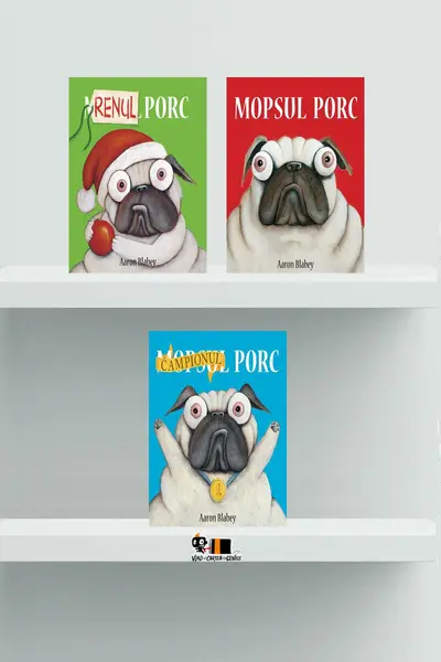 Pachet Mopsul Porc ( 3 volume)