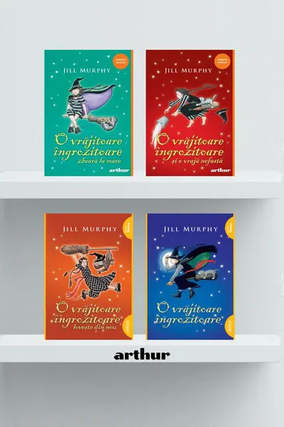 Pachet O vrăjitoare îngrozitoare (4 volume) - Jill Murphy