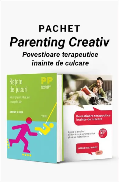 Pachet Parenting Creativ. Reţete de jocuri/Povestioare terapeutice înainte de culcare - Lawrence J. Cohen