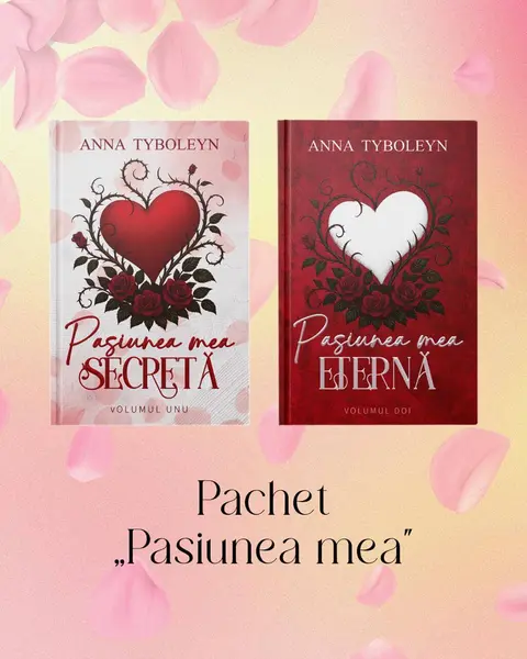 Pachet "Pasiunea mea" - Volumul 1 + Volumul 2 - PRINTED EDGES