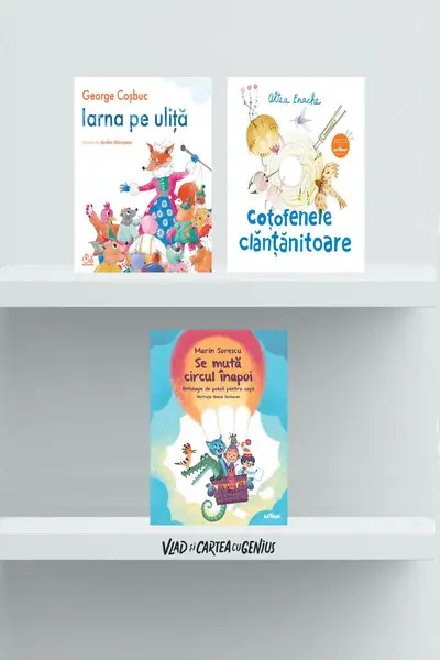 Pachet pentru 7 ani (Iarna pe uliță, Coțofenele clănțănitoare, Se mută circul înapoi) - Marin Sorescu, Oltea Enache...